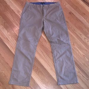 Flat-front Chino Pant